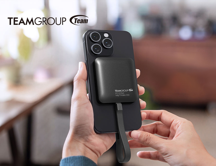 Team Group PD20M 2TB Mag Portable SSD USB 3.2 Gen 2x2 Type-C